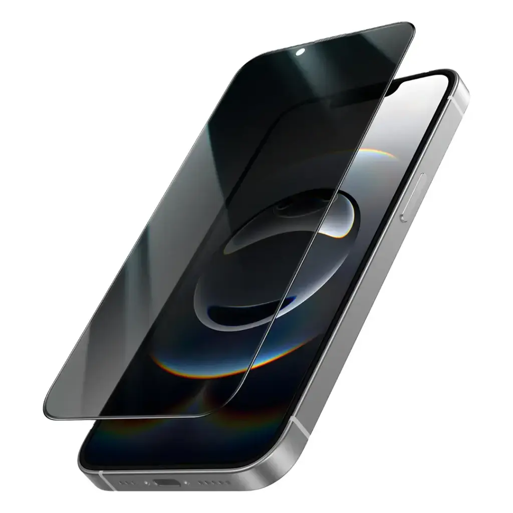 [GN9HSGISE4BK] Green Lion 9H Steve Privacy HD for iPhone 16e - Black.webp