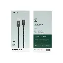 Green Lion USB-A to USB-C Braided Cable 15W - Black.webp