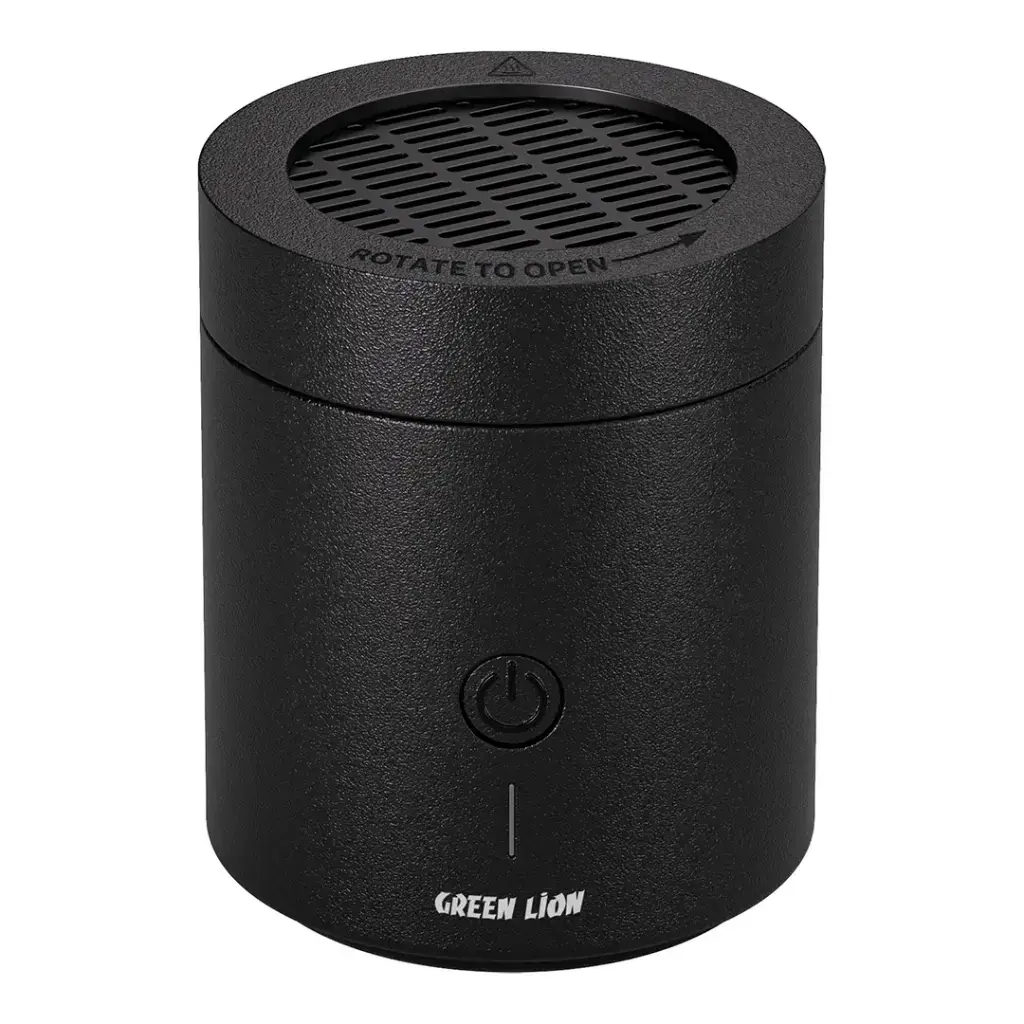 [GNDUNEBKRBK] Green Lion Dune Bakhour Incense Burner - Black.webp