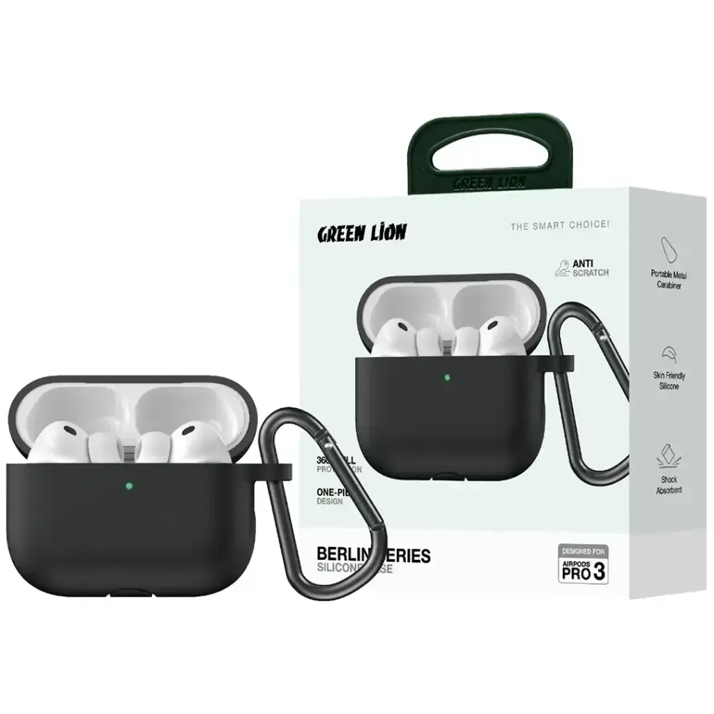 Green Lion Berlin Series Silicone Case for AirPods Pro 3-10.webp
