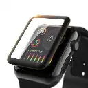Green Lion 3D HD Glass Screen Protector for Apple Watch 45mm - Black Edge.webp