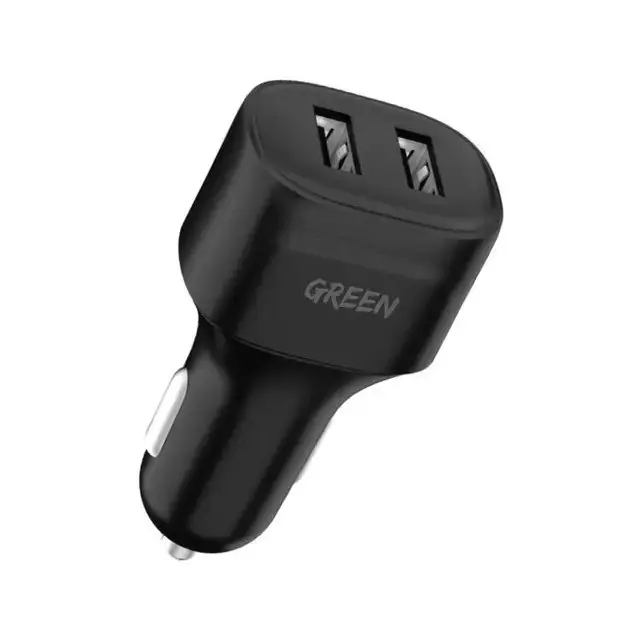 Green Lion Dual Port Car Charger 12W.webp