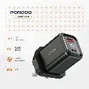 Porodo Dual-Port _ Digital Display Quick Charger (with C to C - C to L Cable) - Black (1).webp