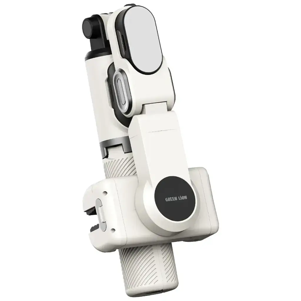 Green Lion Palermo Gimbal Tripod Stand with Remote Control - White5.webp