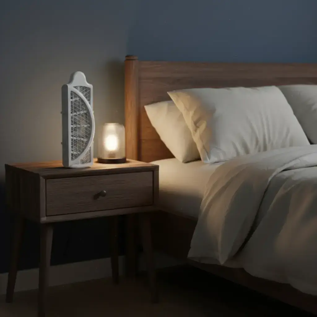 Porodo Lifestyle Swat Foldable Electric Insect Killer - White4.webp