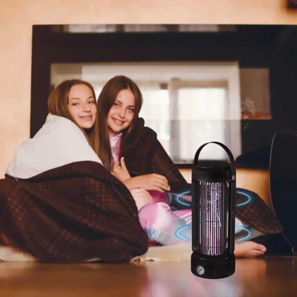 Porodo Lifestyle Portable Mosquito Zapper - Black (2).webp