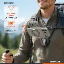 Porodo Stance Neck-Mounted Phone Holder with Hands Free Chest Tripod - Black4.webp