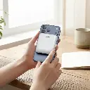 Porodo Sovo MagSafe Power Bank with Charging LED Light - White3.webp