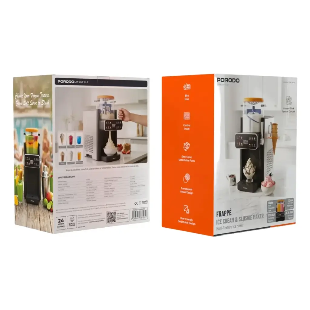 Porodo Lifestyle Frappé Ice Cream & Slushie Maker -  (1).webp