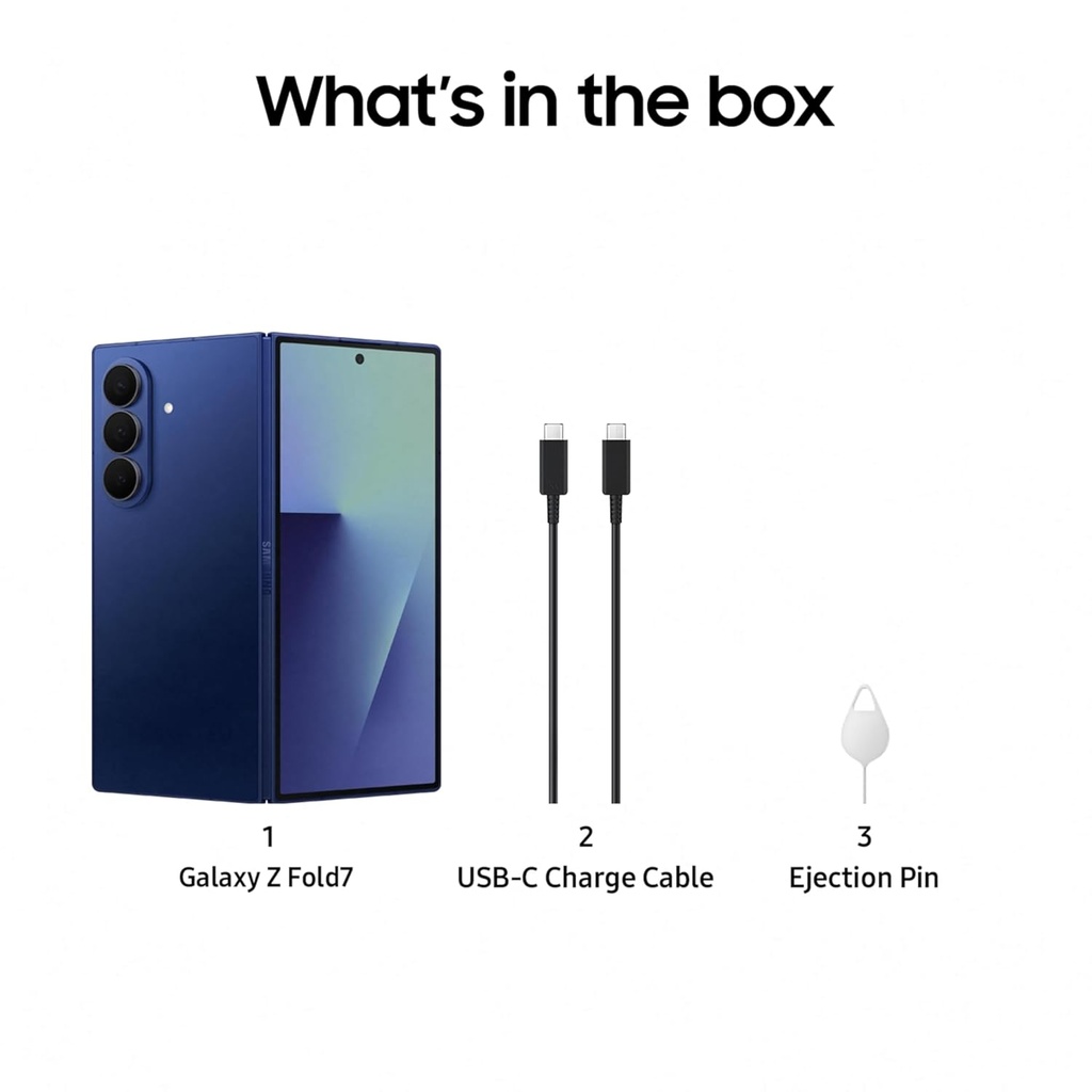 Samsung Galaxy Z Fold7 5G - 512GB - Blue Shadow