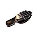 Green Lion 4 in 1 Cutlery Set - Black