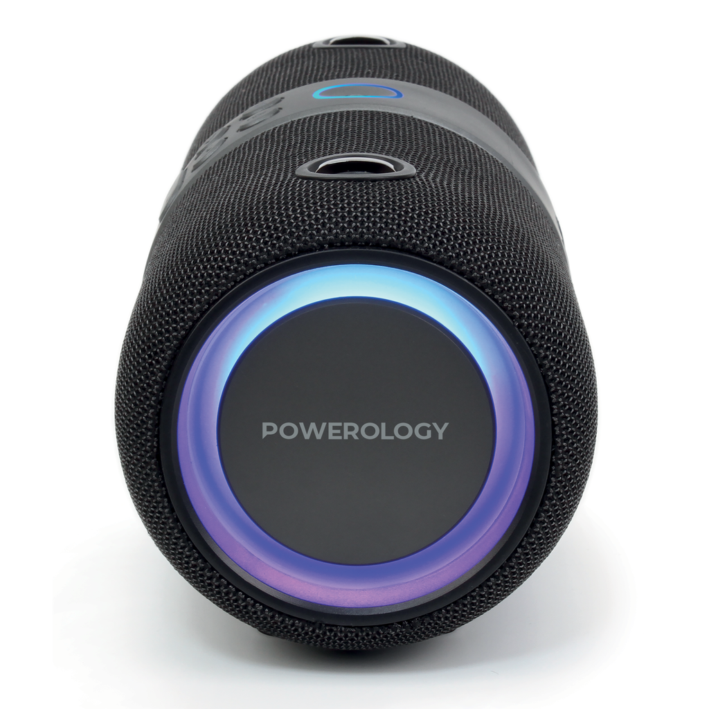 Powerology Cypher Portable Stereo Speaker Black