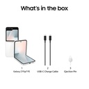 Samsung Galaxy Z Flip7 FE 5G - 256GB - White