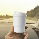 Lepresso Insulated Tumbler Hot & Cold Drinks - White