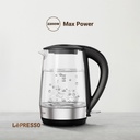 LePresso 360 Transparent Quick-Boil Glass Kettle