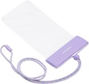 Momax - Waterproof Pouch Universal With Neck Strap Purple