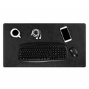 Powerology Vegan Leather Desk Pad Black