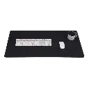 Powerology Vegan Leather Desk Pad Black