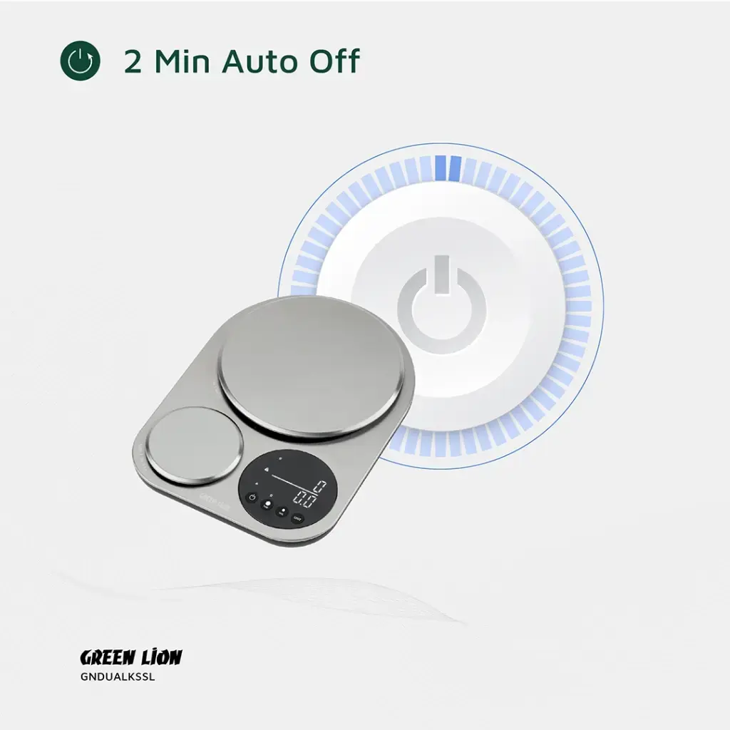 Green Lion Dual Kitchen Scale - Silver (1).webp