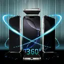 Green Lion Anthony 360° Privacy Screen Protector for iPhone 17 Pro Max - Black EdgePrivacy8.webp