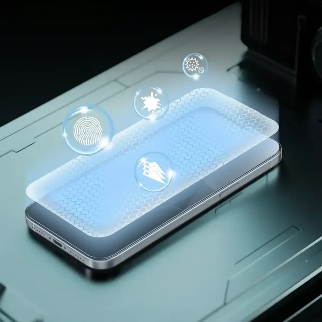 Green Lion Anthony 360° Privacy Screen Protector for iPhone 17 Pro Max - Black EdgePrivacy7.webp