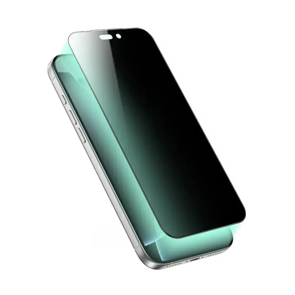 Green Lion Anthony 360° Privacy Screen Protector for iPhone 17 Pro Max - Black EdgePrivacy2.webp