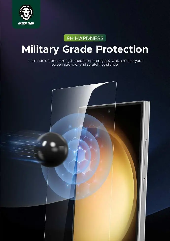 Green Lion S24 Ultra 3D UV Glass High Definition Tempered Glass - Clear (13).webp