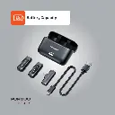 Porodo Lavalier Double Microphone with Charging Case - Black (5).webp