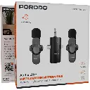 Porodo Audix Elite 3 In 1 Lavalier Microphone - Black (1).webp