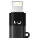 Porodo Audix Pro Lavalier Dual Microphone Type-C & Lightning - Black (1).webp