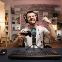 Porodo Gaming Condenser Microphone - Black (7).webp