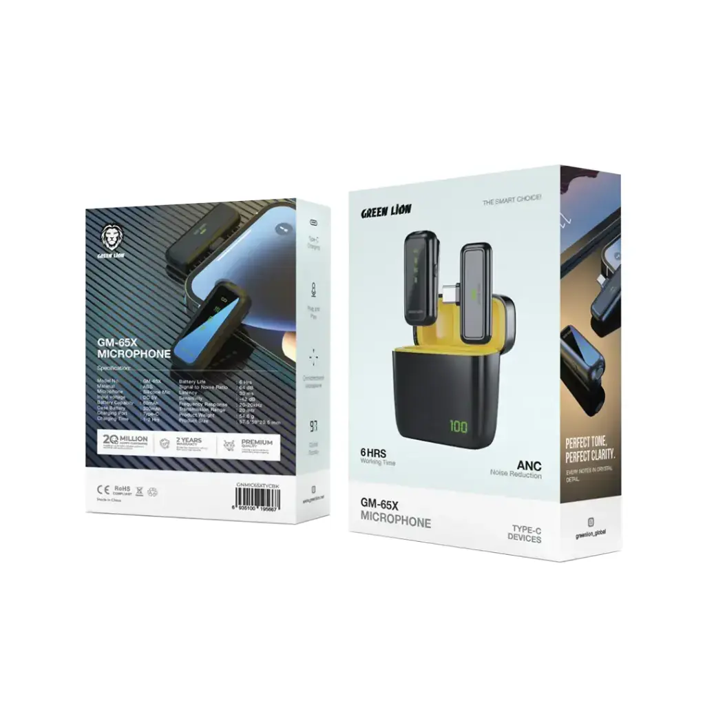 Green Lion SX5 Microphone for Lightning - Black.webp