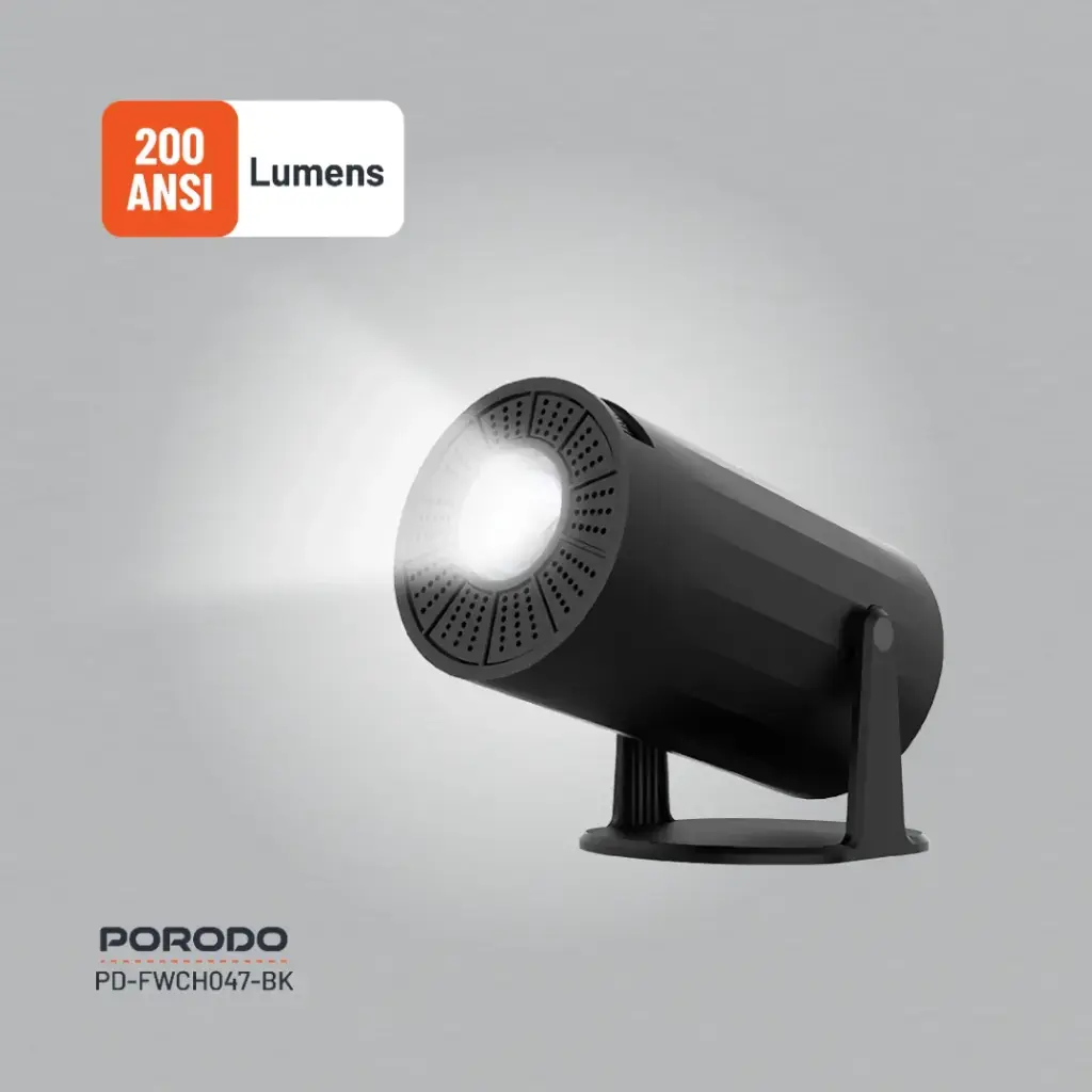 Porodo Gaming Projector with Controllers - Black (9).webp