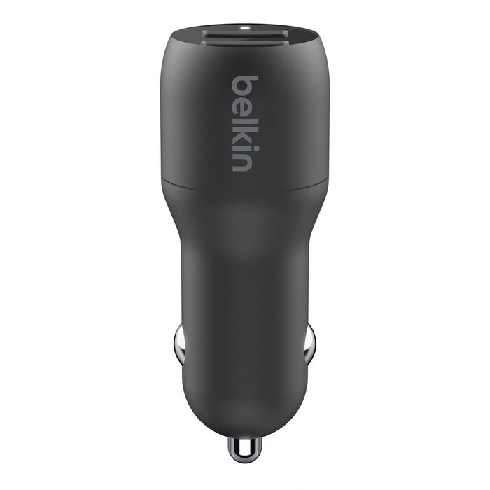 Belkin Dual Usb-A Car charger 24W Black