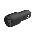 Belkin Dual Usb-A Car charger 24W Black