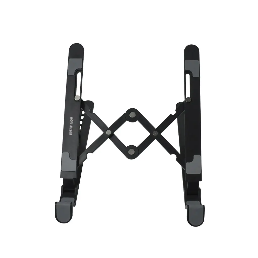 Green Lion Foldable Laptop Stand 7 Tilts - Black (1).webp