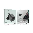 Green Lion Ultra Compact GaN Wall Charger UK Pin USB-C 20W (with C to C - C to L Cable) - Black.webp