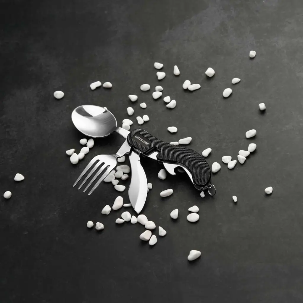 Green Lion 4 in 1 Cutlery Set - Black (4).webp