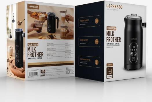LePresso Four Froth Milk Frother