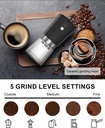 LePresso Rechargeable Coffee Grinder with 35g Capacity
