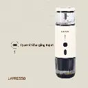 LePresso Portable Espresso Machine compatible with both coffee powder and Nespresso pods