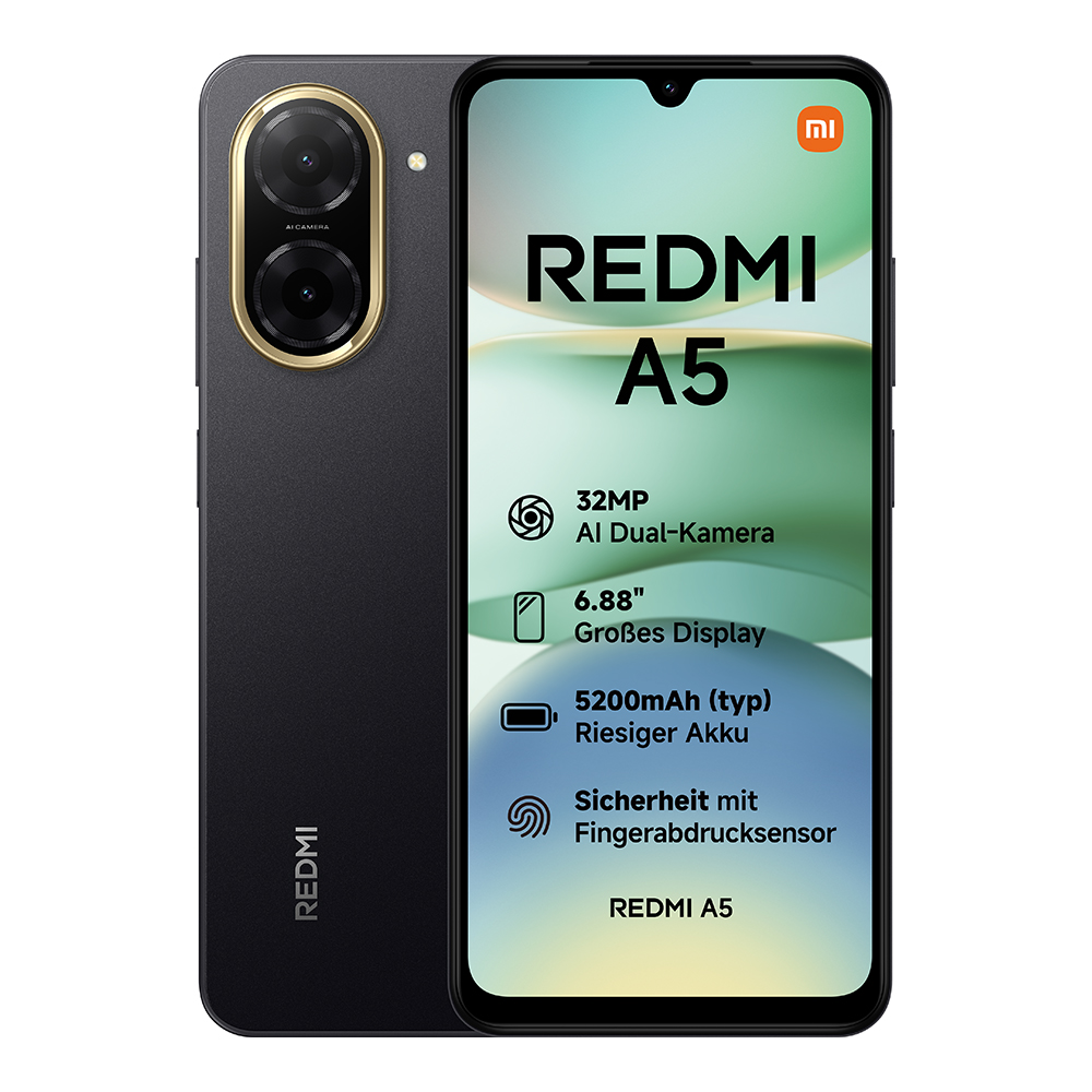 Redmi A5 4/128GB Midnight Black