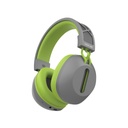 Green Lion SolarEcho ANC Over-Ear Headphones - Grey Green 