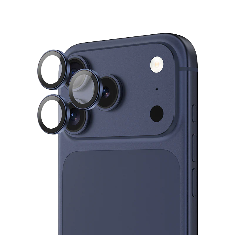 Green Lion Classic Camera Lens Protector for iPhone 17 Pro / Pro Max - Blue
