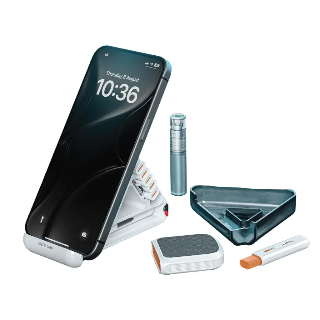 Green Lion Multi-Functional Cleaning Kit 22 in 1 - White