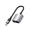 Green Lion 2 In 1 Splitter Adapter Type-C to AUX & Type-C - Grey