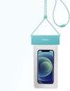 Momax - Waterproof Pouch Universal With Neck Strap Blue