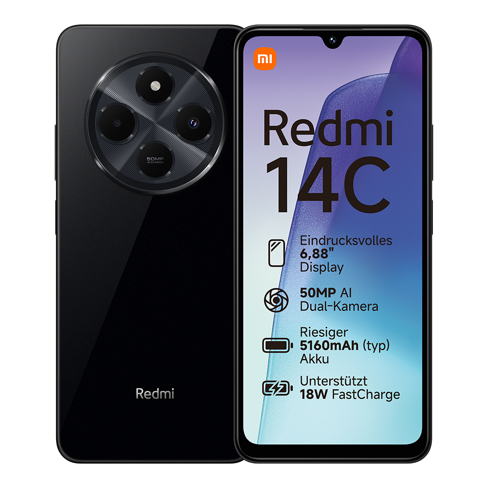 Redmi 14C 5G 4/128GB Black