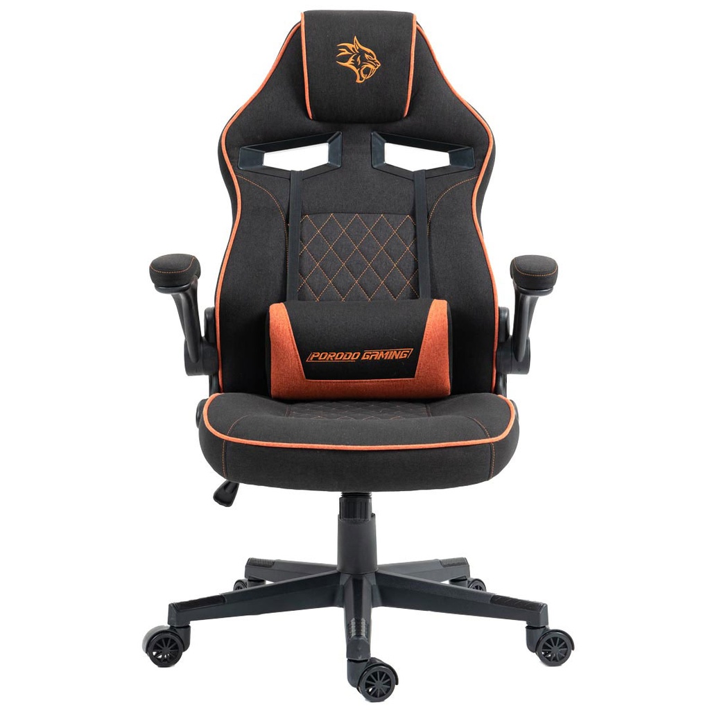 Porodo Gaming Ergonomic Gaming Chair - Black