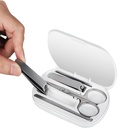 Green Lion Pulizia 5 in 1 Portable Nail Clipper - White